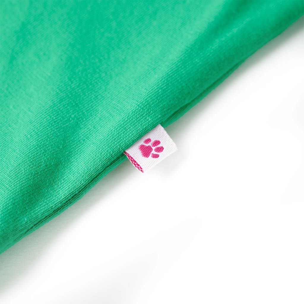 Kindershirt 116 groen is nu te koop bij PeponiXL, paradijselijk wonen!