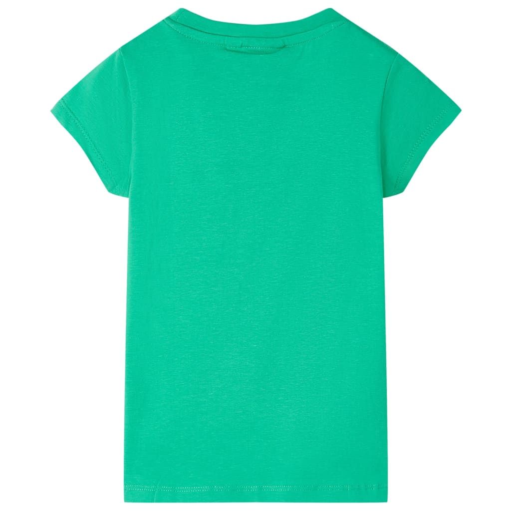 Kindershirt 140 groen is nu te koop bij PeponiXL, paradijselijk wonen!