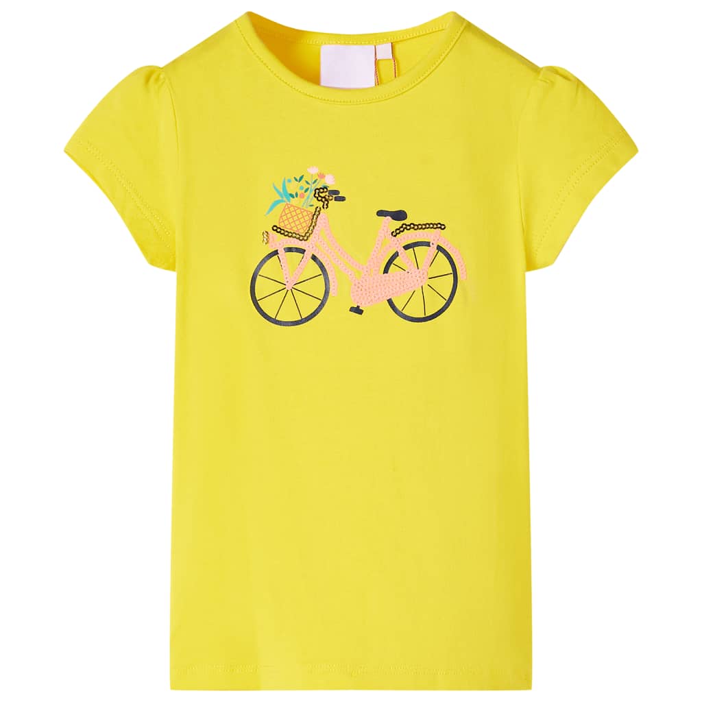Kindershirt 104 geel is nu te koop bij PeponiXL, paradijselijk wonen!