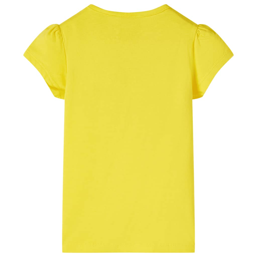 Kindershirt 116 geel is nu te koop bij PeponiXL, paradijselijk wonen!