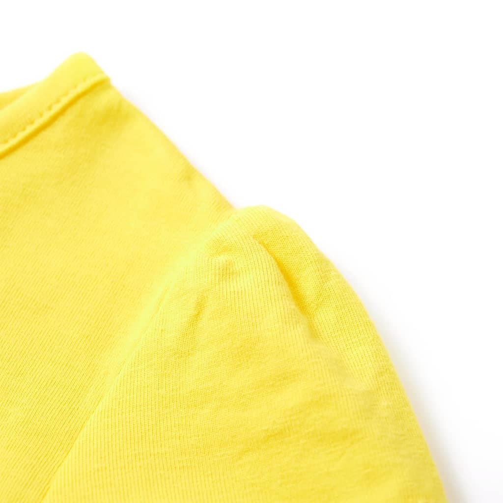 Kindershirt 116 geel is nu te koop bij PeponiXL, paradijselijk wonen!