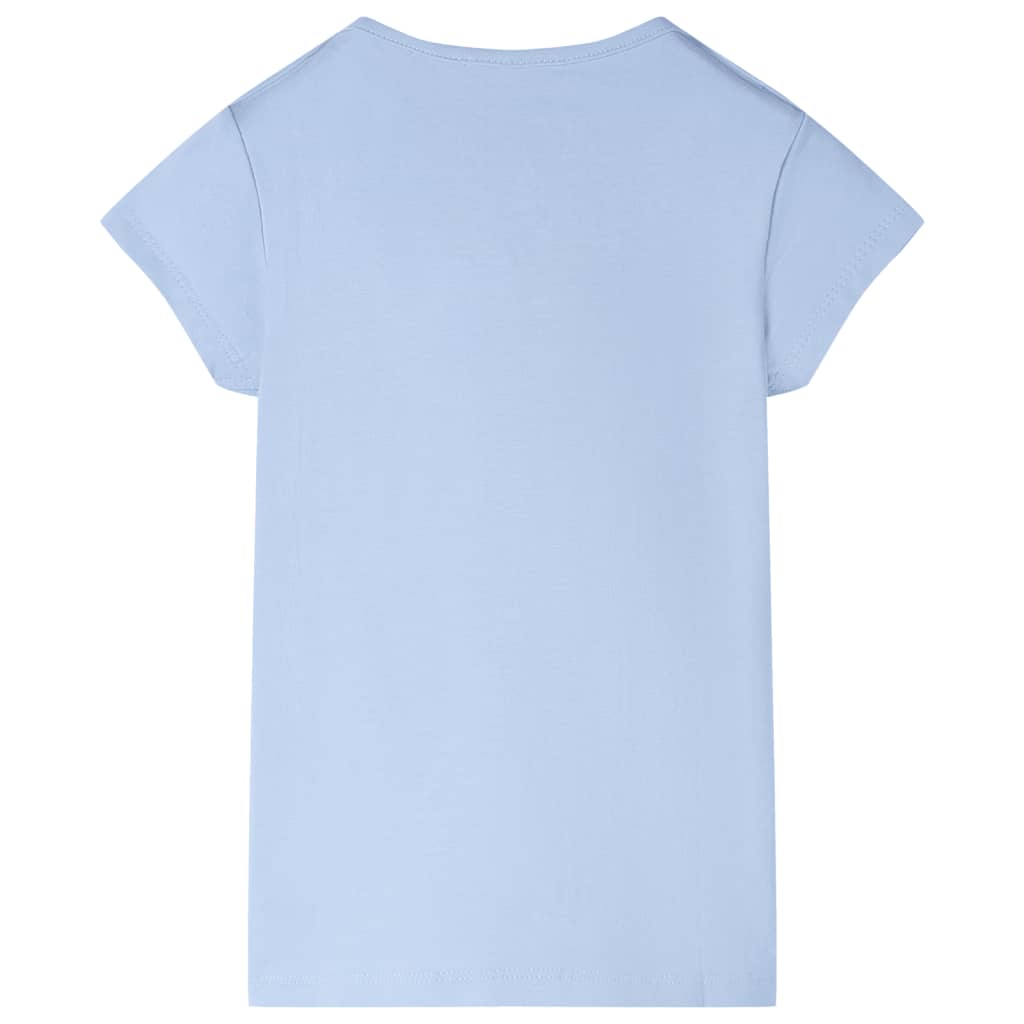 Kindershirt 92 lichtblauw is nu te koop bij PeponiXL, paradijselijk wonen!