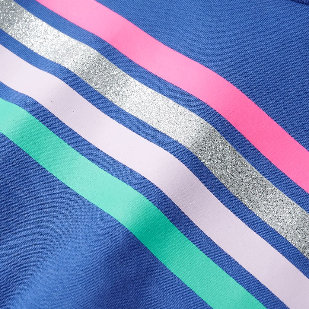 Kinderjurk met trekkoord 140 kobaltblauw is nu te koop bij PeponiXL, paradijselijk wonen!