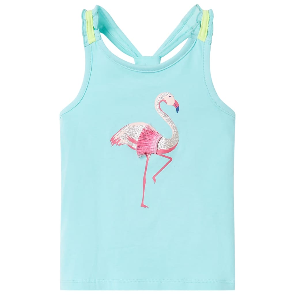 Kindertopje 128 lichtmintkleurig is nu te koop bij PeponiXL, paradijselijk wonen!