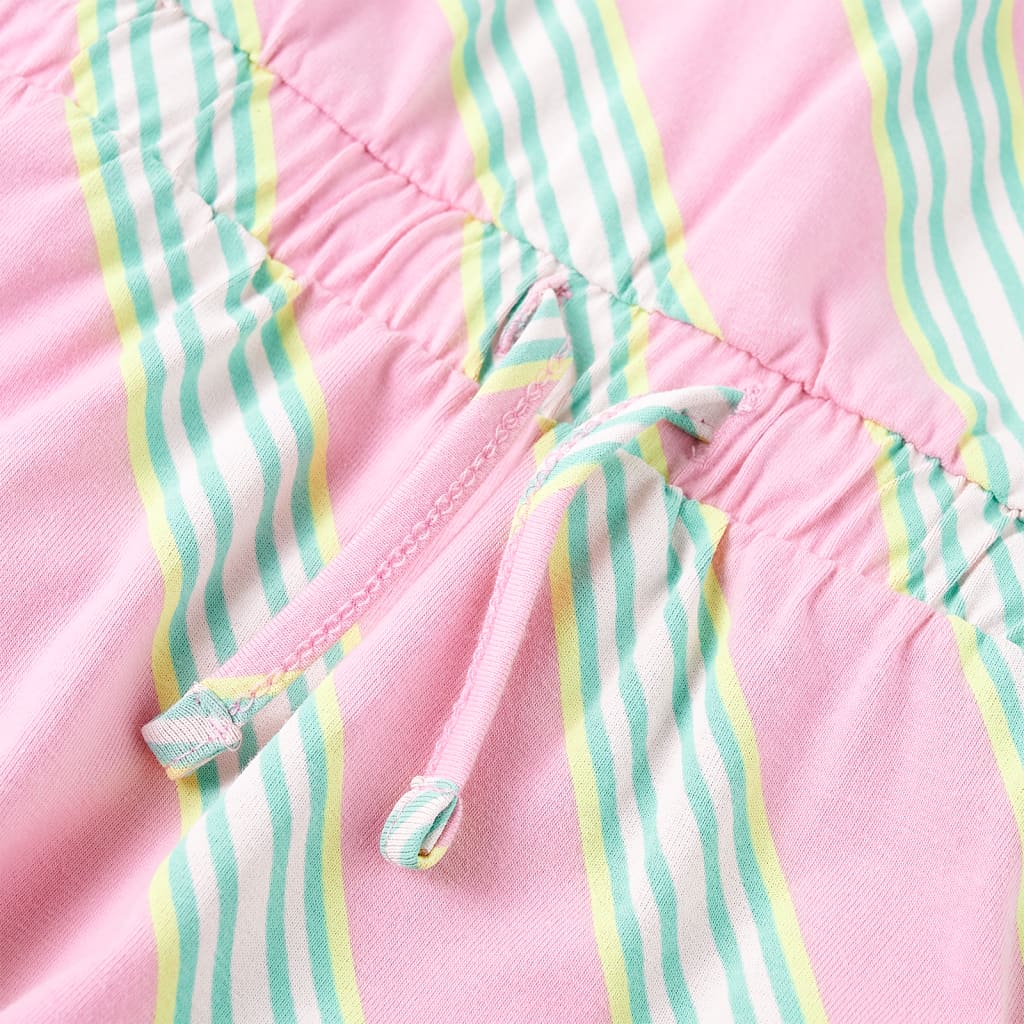 Kinderjurk zonder mouwen met trekkoord 116 roze is nu te koop bij PeponiXL, paradijselijk wonen!