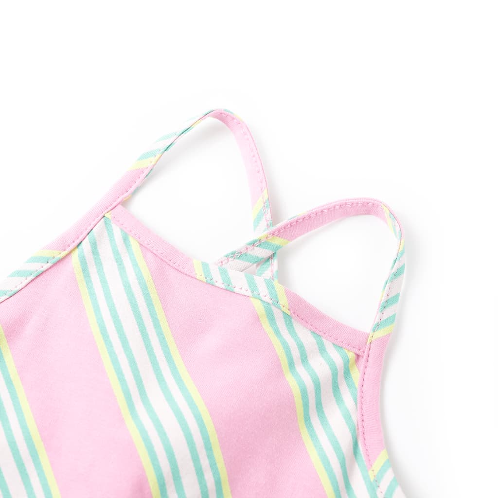 Kinderjurk zonder mouwen met trekkoord 128 roze is nu te koop bij PeponiXL, paradijselijk wonen!