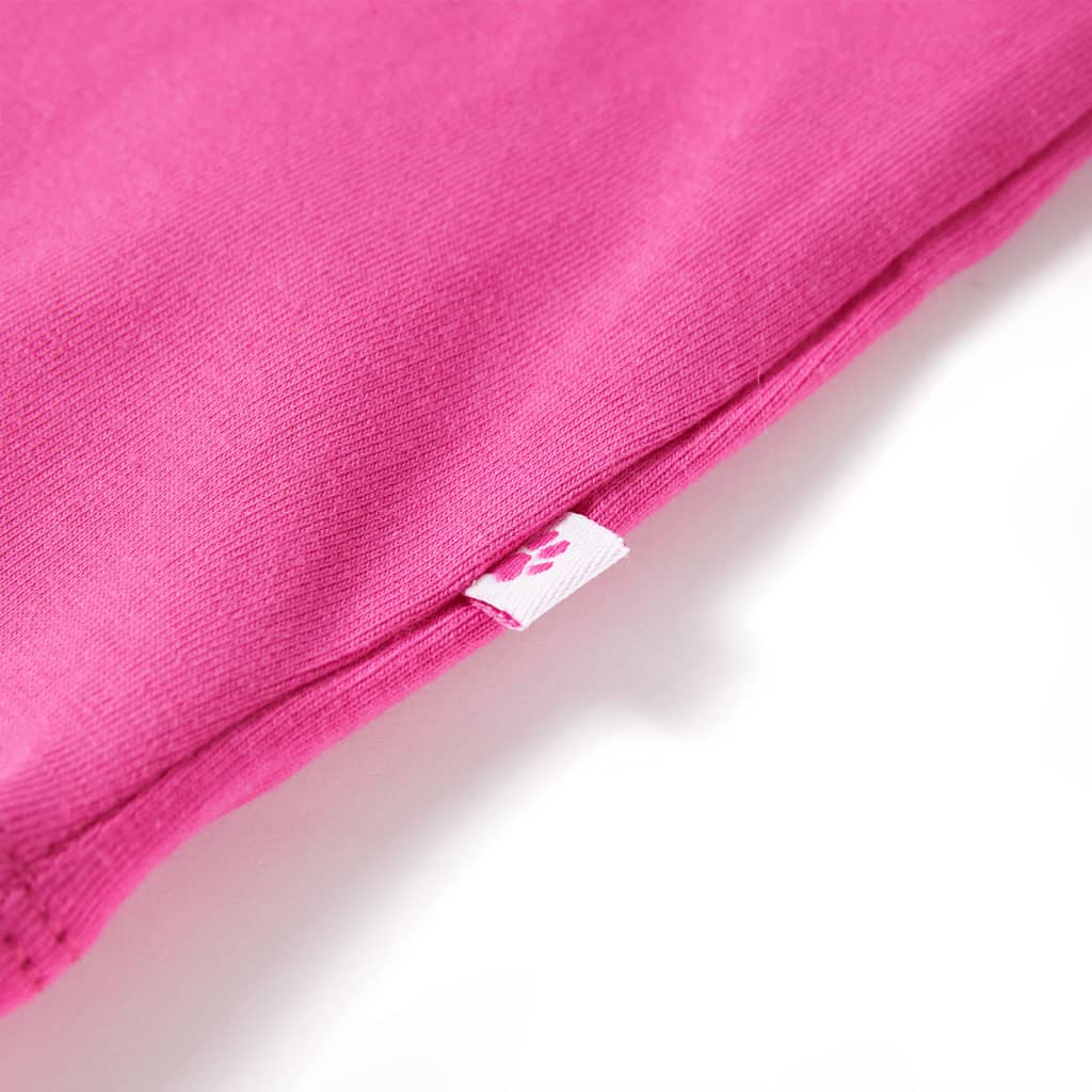 Kindershirt 128 donkerroze is nu te koop bij PeponiXL, paradijselijk wonen!