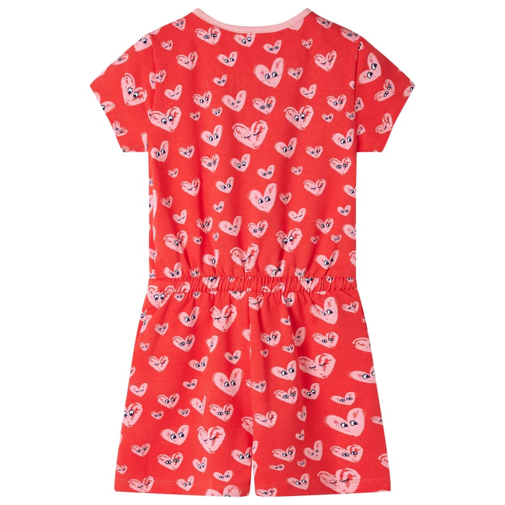 Kinderjumpsuit 116 rood is nu te koop bij PeponiXL, paradijselijk wonen!
