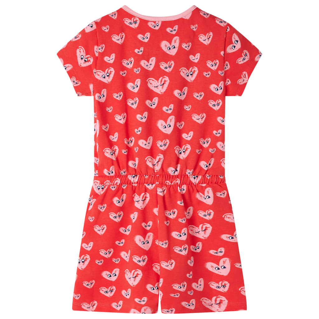 Kinderjumpsuit 140 rood is nu te koop bij PeponiXL, paradijselijk wonen!