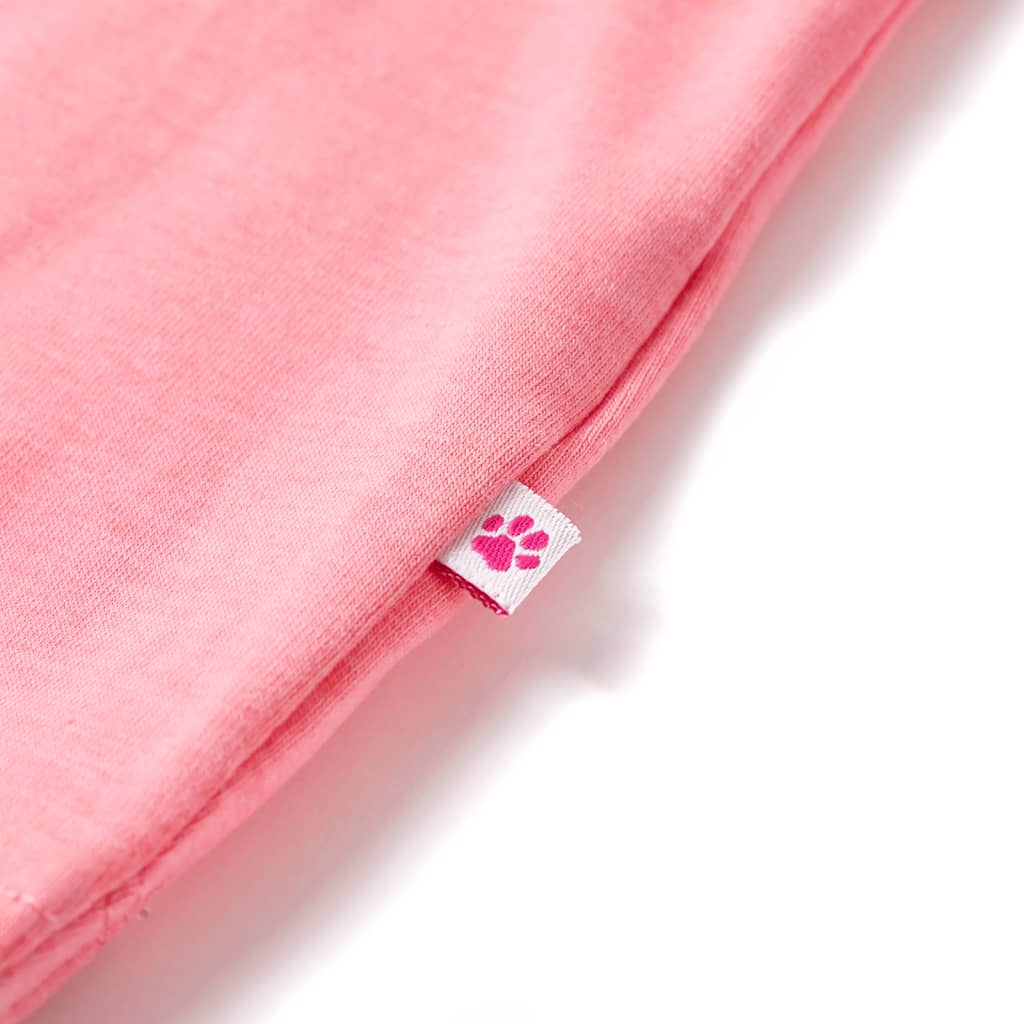 Kindershirt 92 fluorescerend felroze is nu te koop bij PeponiXL, paradijselijk wonen!