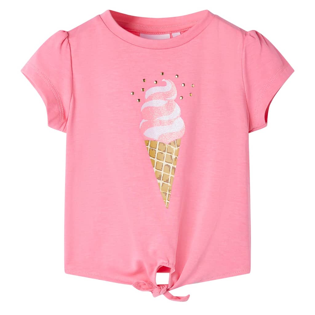 Kindershirt 140 fluorescerend felroze is nu te koop bij PeponiXL, paradijselijk wonen!