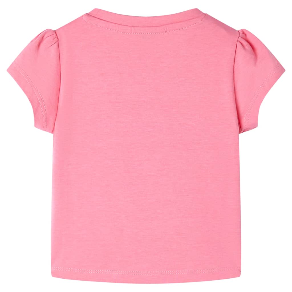 Kindershirt 140 fluorescerend felroze is nu te koop bij PeponiXL, paradijselijk wonen!