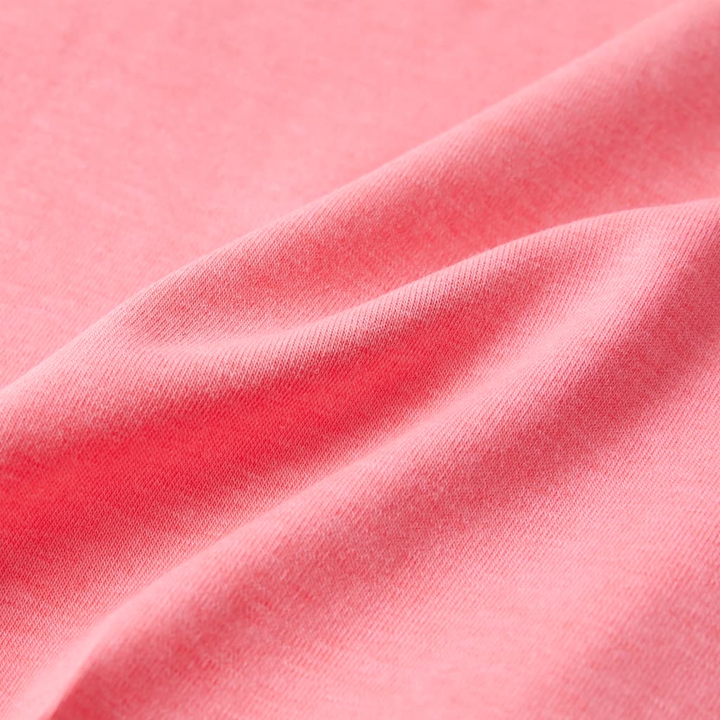 Kindershirt 140 fluorescerend felroze is nu te koop bij PeponiXL, paradijselijk wonen!