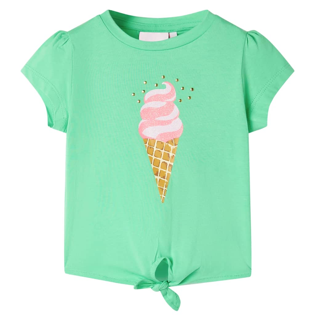 Kindershirt 140 lichtgroen is nu te koop bij PeponiXL, paradijselijk wonen!