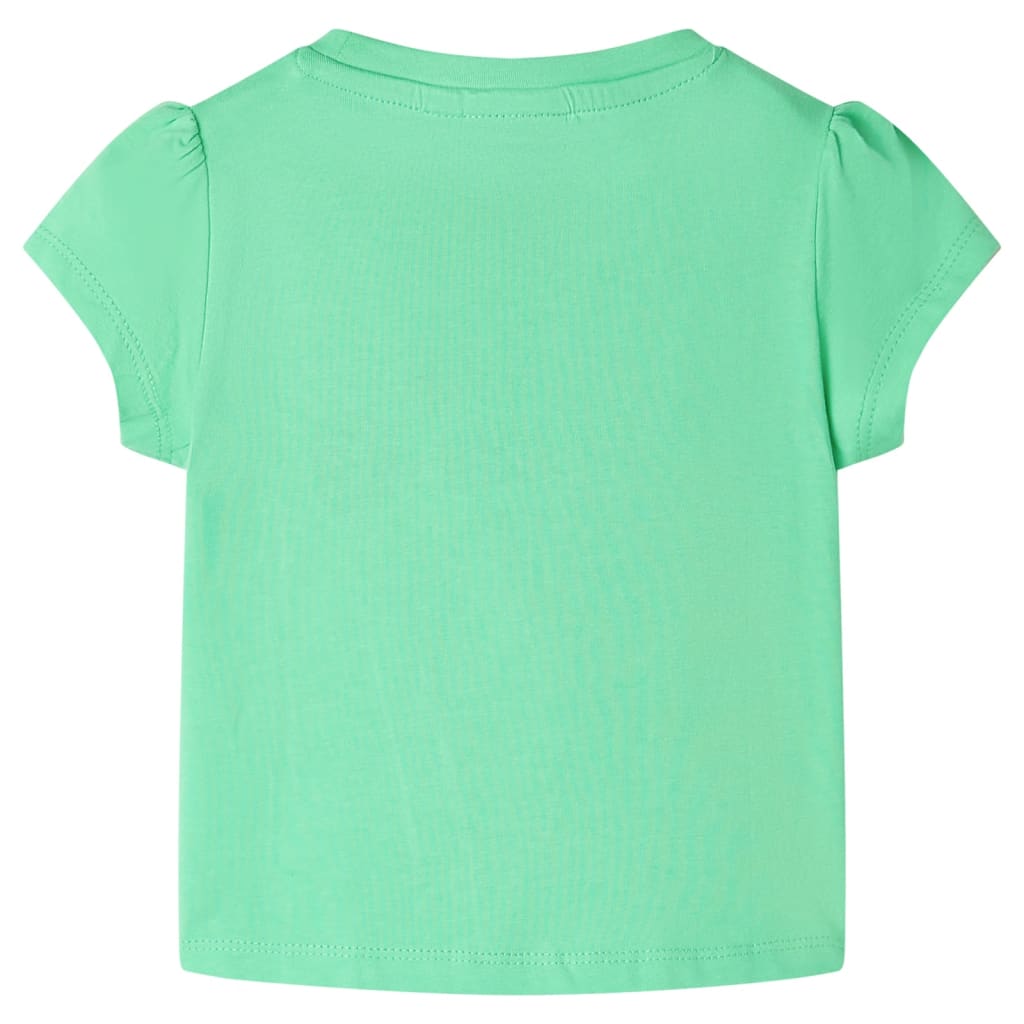 Kindershirt 140 lichtgroen is nu te koop bij PeponiXL, paradijselijk wonen!