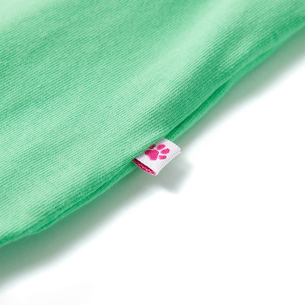 Kindershirt 140 lichtgroen is nu te koop bij PeponiXL, paradijselijk wonen!