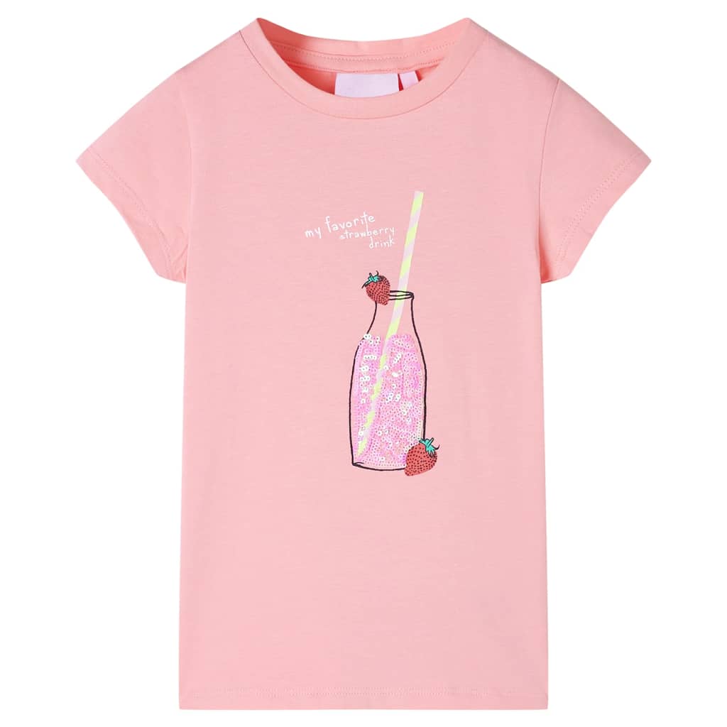 Kindershirt 116 roze is nu te koop bij PeponiXL, paradijselijk wonen!