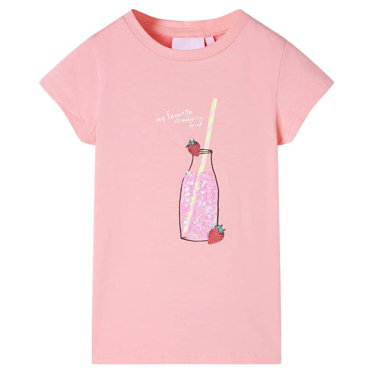 Kindershirt 116 roze is nu te koop bij PeponiXL, paradijselijk wonen!