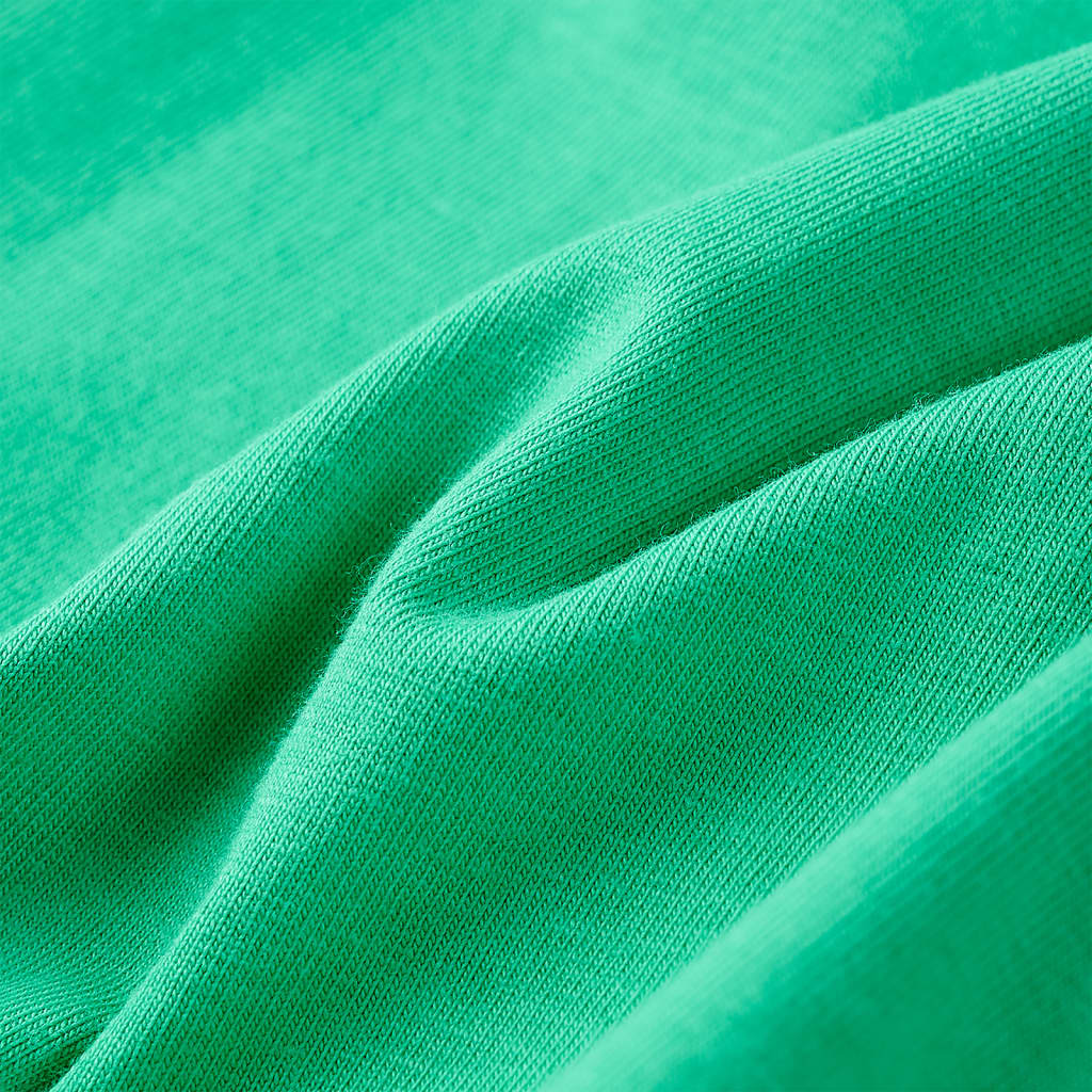 Kindershirt 116 groen is nu te koop bij PeponiXL, paradijselijk wonen!