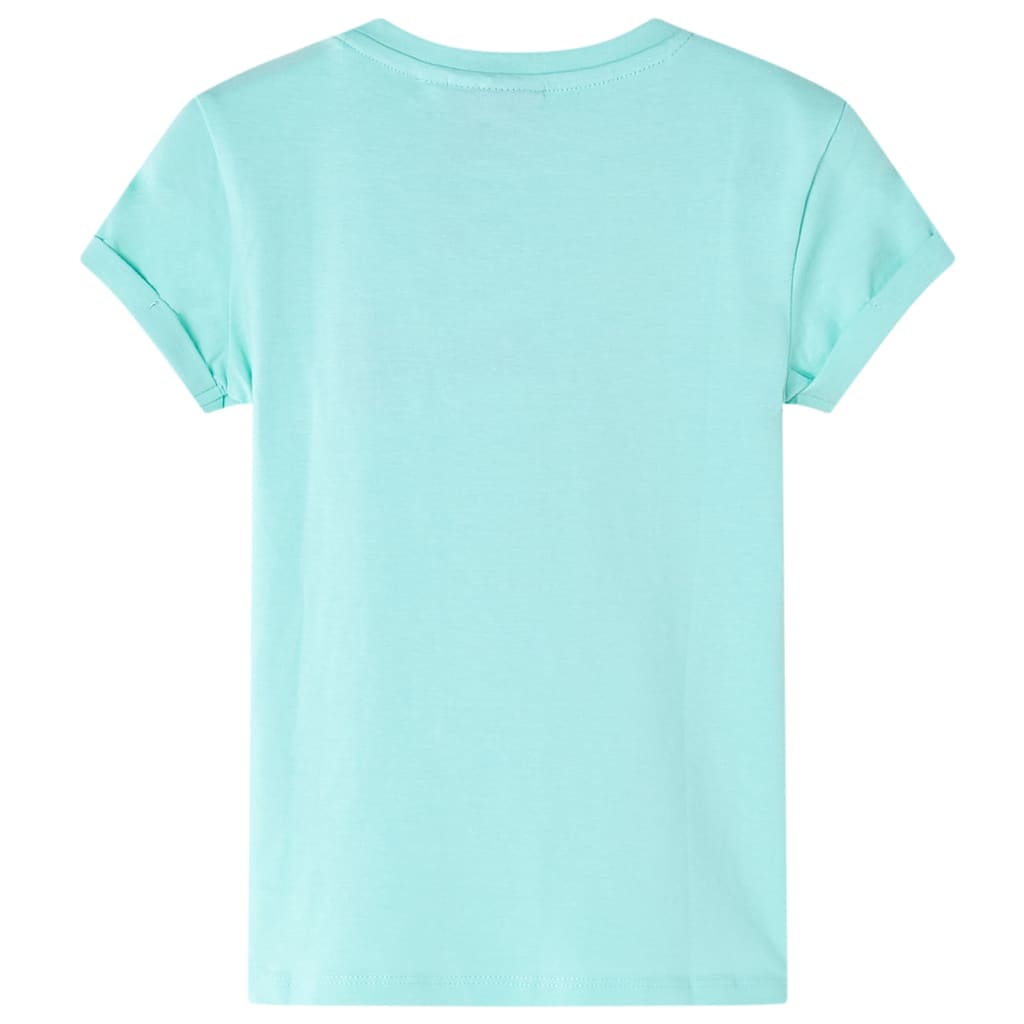 Kindershirt 140 lichtmint is nu te koop bij PeponiXL, paradijselijk wonen!