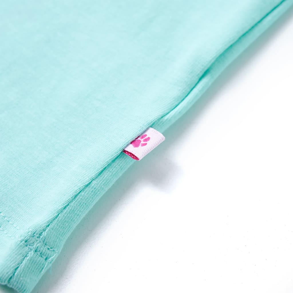 Kindershirt 140 lichtmint is nu te koop bij PeponiXL, paradijselijk wonen!