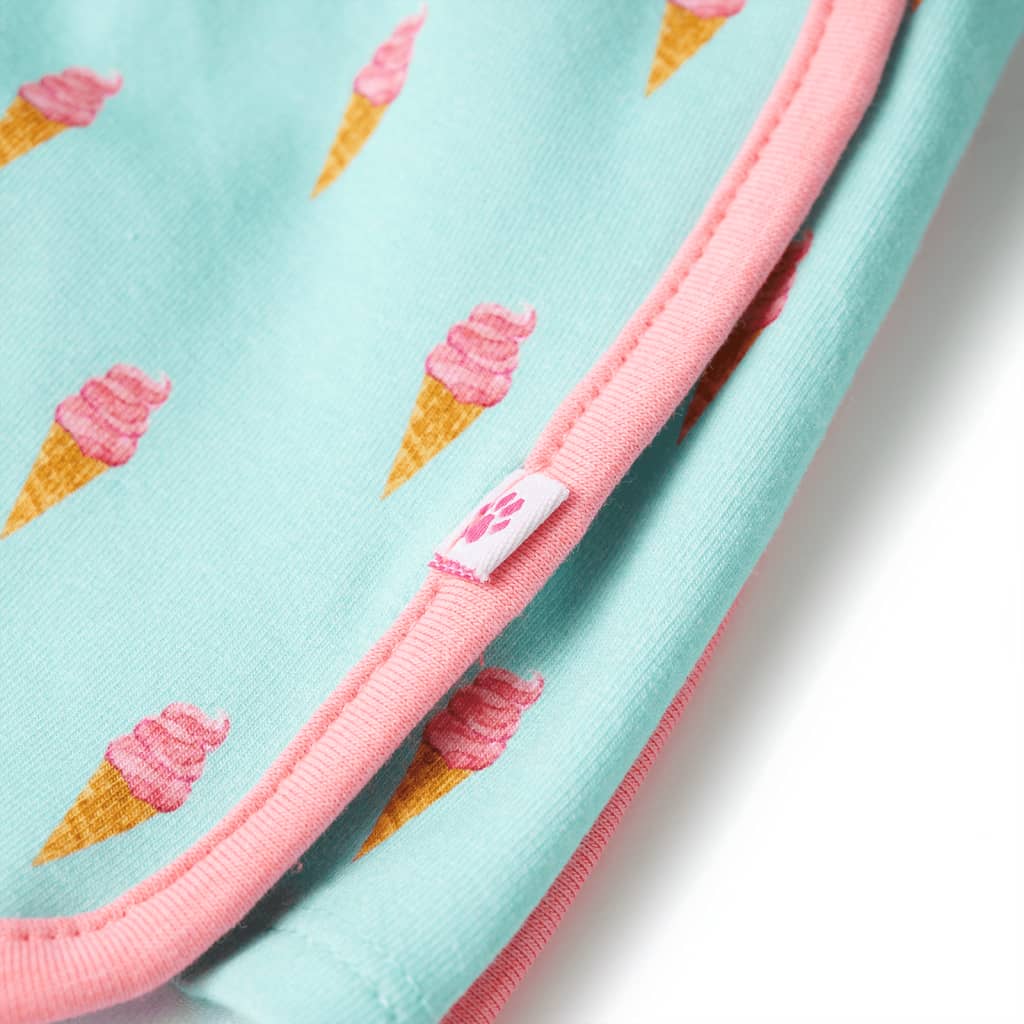 Kindershorts met trekkoord 128 lichtmintkleurig is nu te koop bij PeponiXL, paradijselijk wonen!