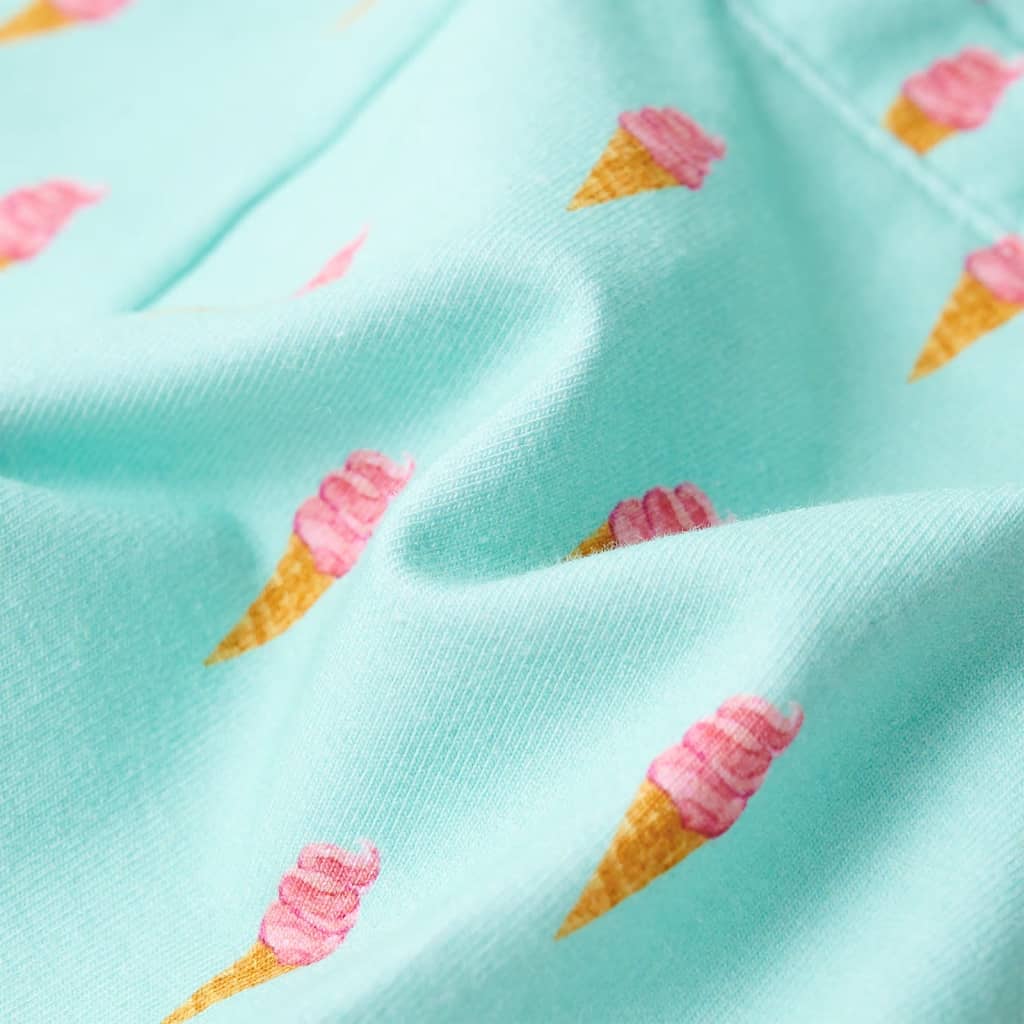 Kindershorts met trekkoord 128 lichtmintkleurig is nu te koop bij PeponiXL, paradijselijk wonen!