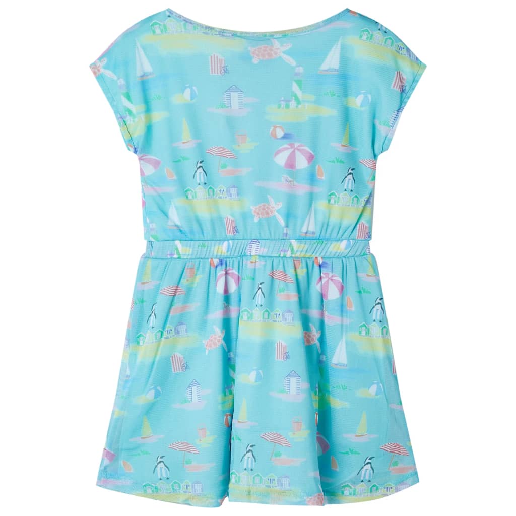 Kinderjurk 116 lichtzeeblauw is nu te koop bij PeponiXL, paradijselijk wonen!