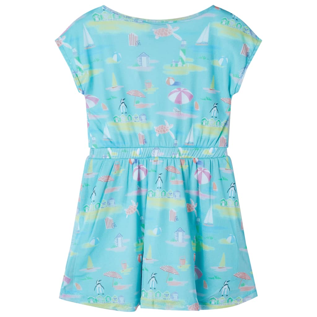 Kinderjurk 140 lichtzeeblauw is nu te koop bij PeponiXL, paradijselijk wonen!