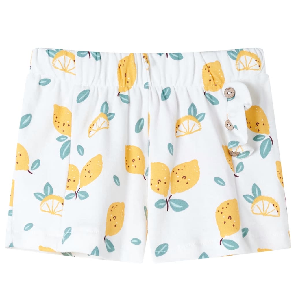 Kindershorts 128 ecru is nu te koop bij PeponiXL, paradijselijk wonen!