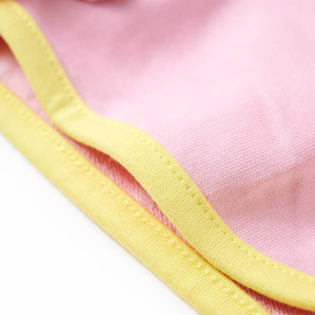 Kindershorts met bies 128 felroze is nu te koop bij PeponiXL, paradijselijk wonen!
