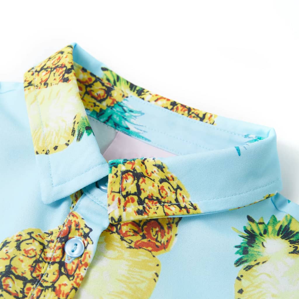 Kinderjurk 116 blauw is nu te koop bij PeponiXL, paradijselijk wonen!
