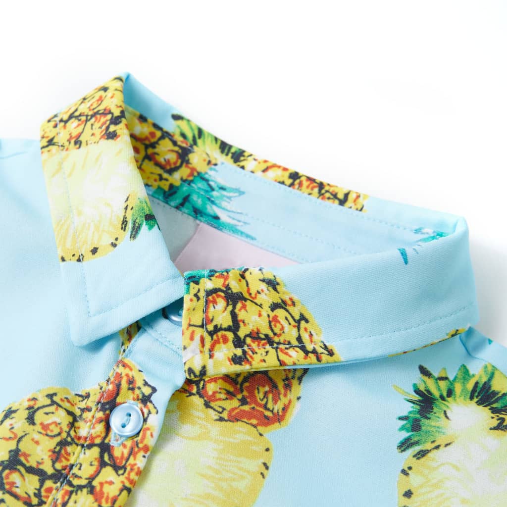 Kinderjurk 140 blauw is nu te koop bij PeponiXL, paradijselijk wonen!