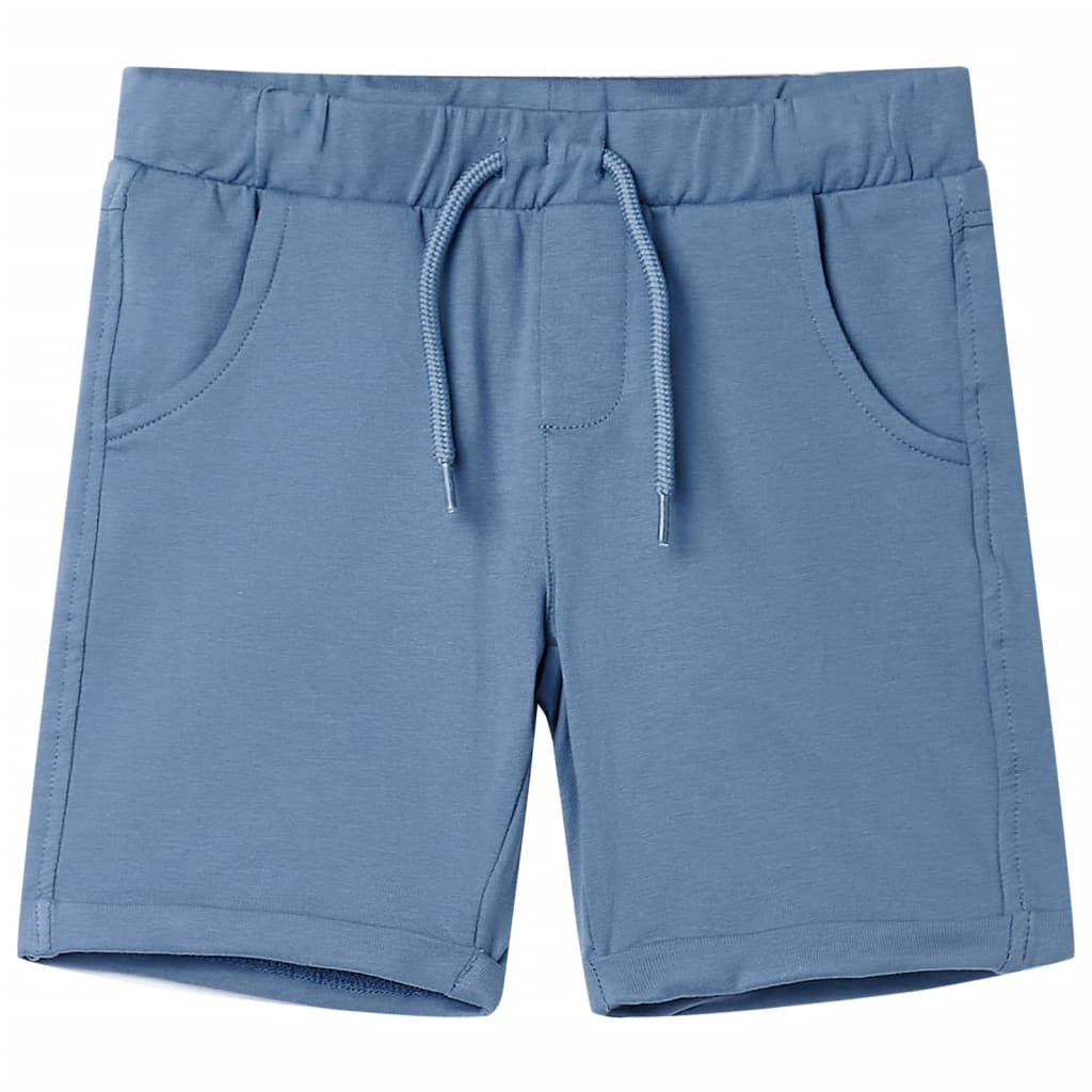 Kindershorts met trekkoord 140 donkerblauw is nu te koop bij PeponiXL, paradijselijk wonen!