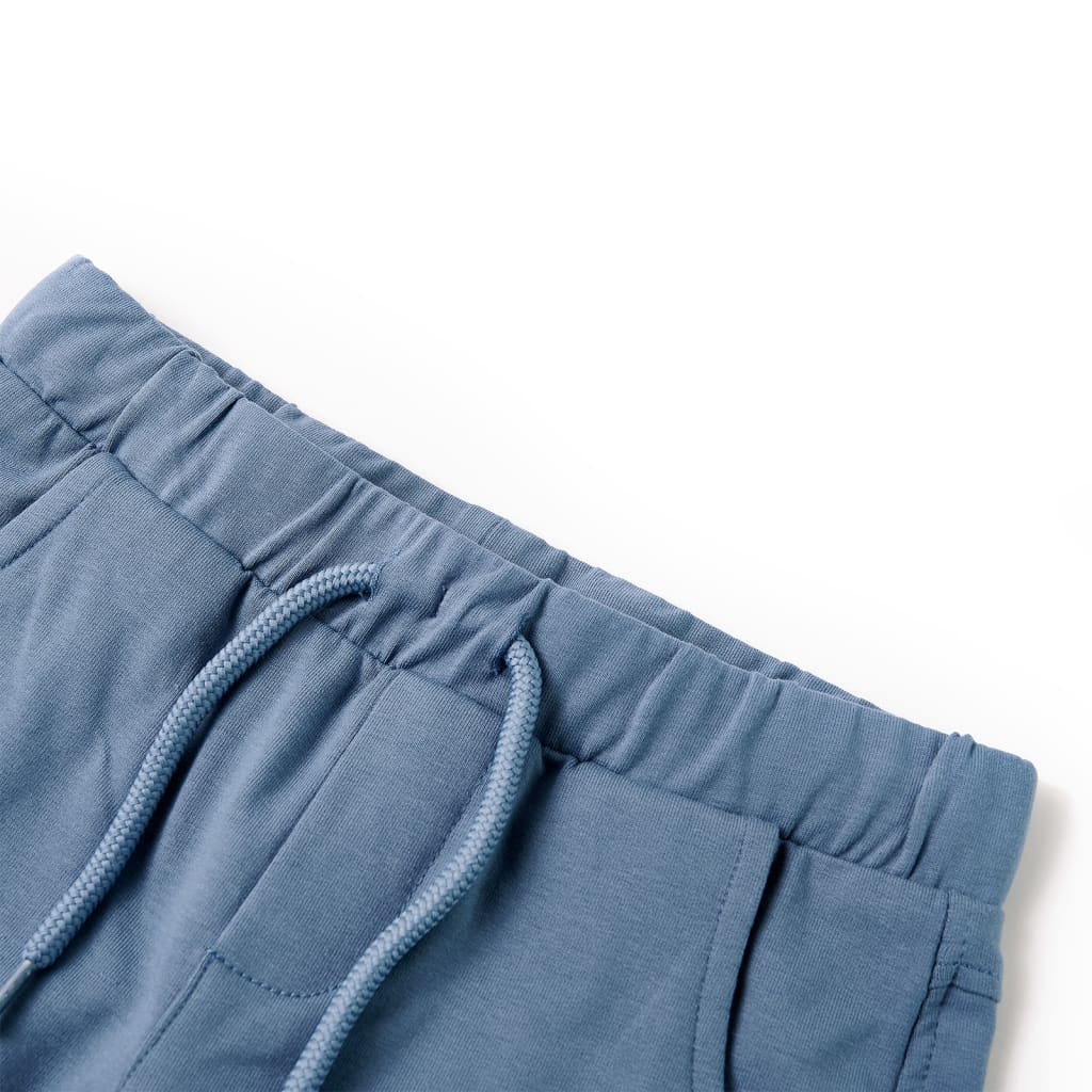 Kindershorts met trekkoord 140 donkerblauw is nu te koop bij PeponiXL, paradijselijk wonen!