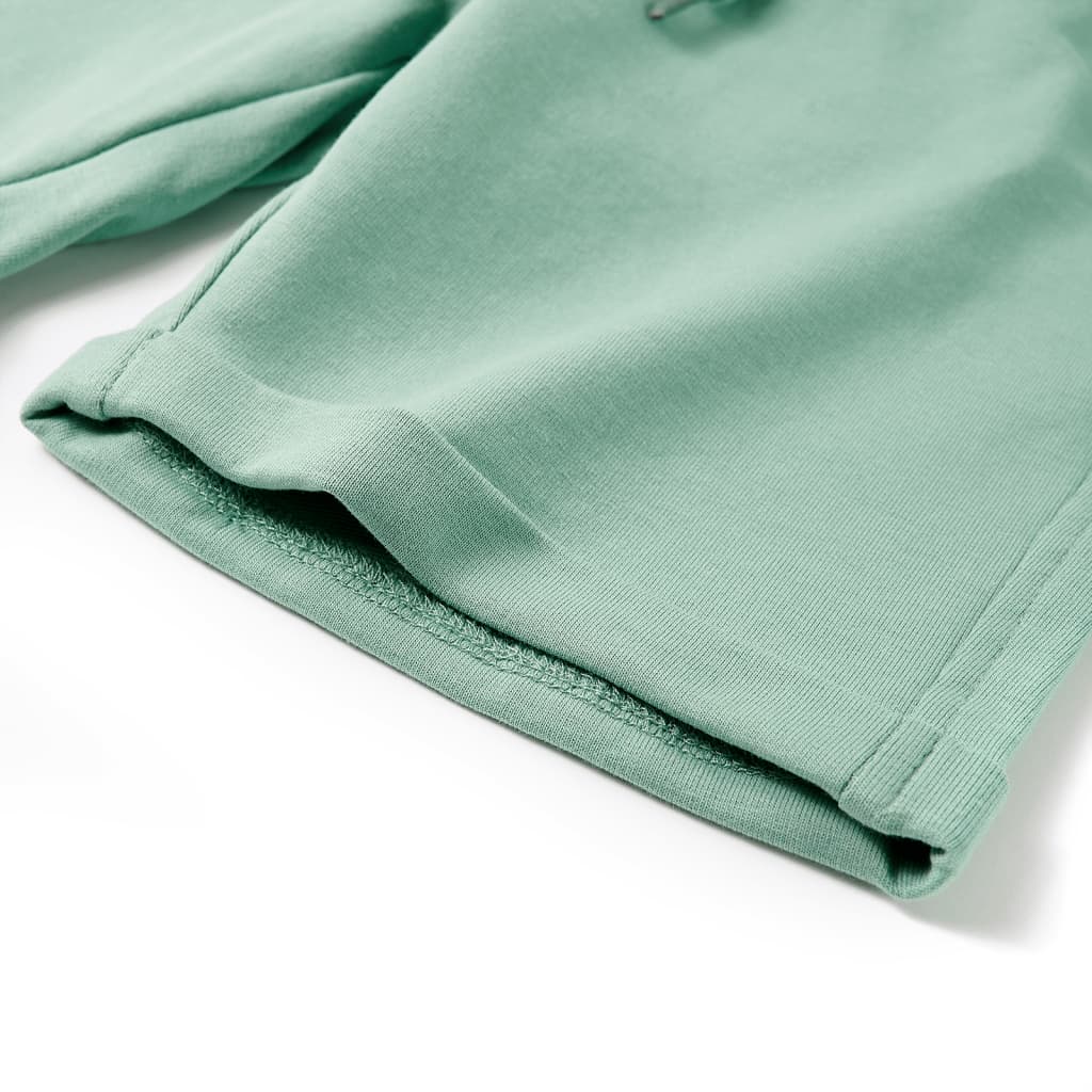 Kindershorts met trekkoord 92 lichtkaki is nu te koop bij PeponiXL, paradijselijk wonen!