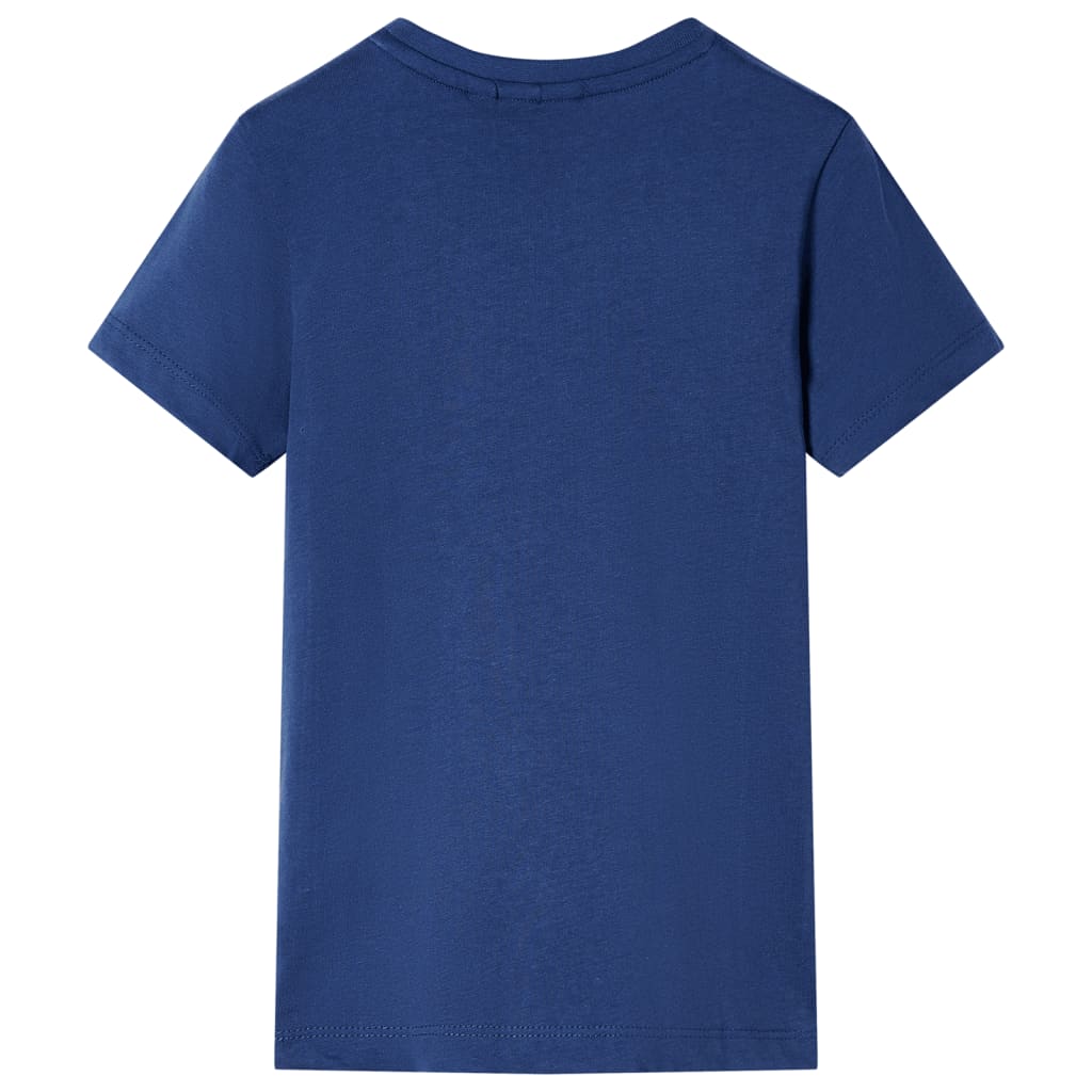 Kindershirt 92 donkerblauw is nu te koop bij PeponiXL, paradijselijk wonen!