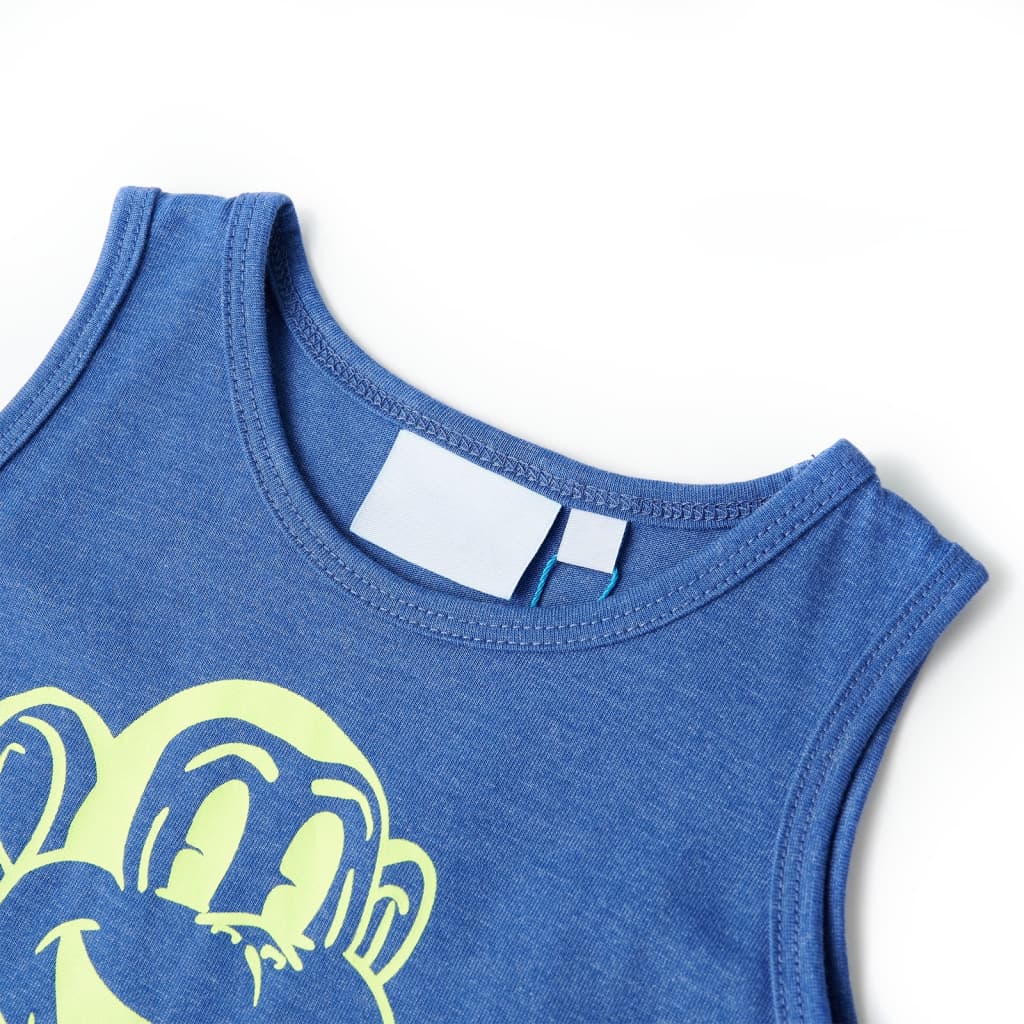Kindertopje 104 gemêleerd blauw is nu te koop bij PeponiXL, paradijselijk wonen!