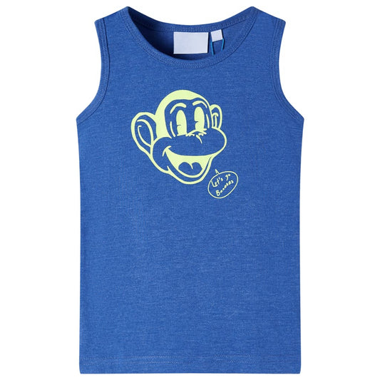 Kindertopje 116 gemêleerd blauw is nu te koop bij PeponiXL, paradijselijk wonen!