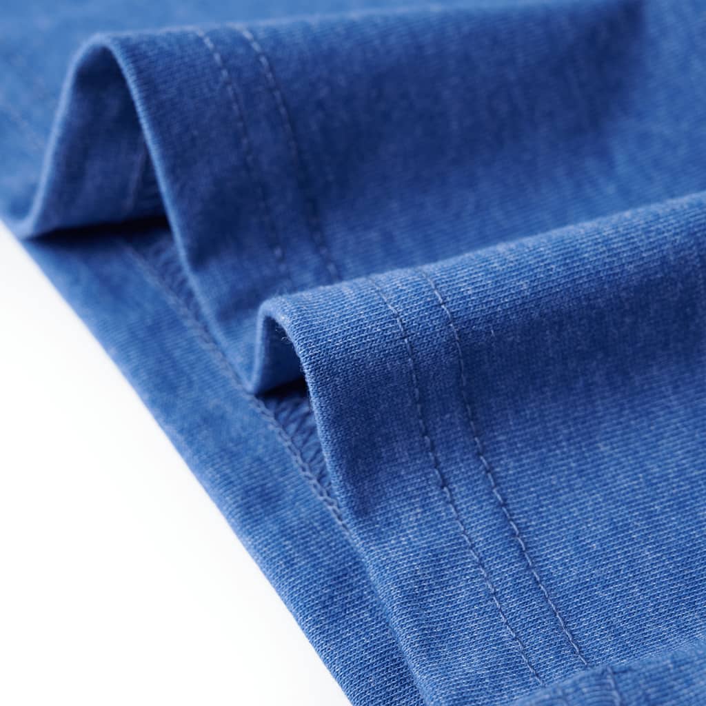 Kindertopje 116 gemêleerd blauw is nu te koop bij PeponiXL, paradijselijk wonen!
