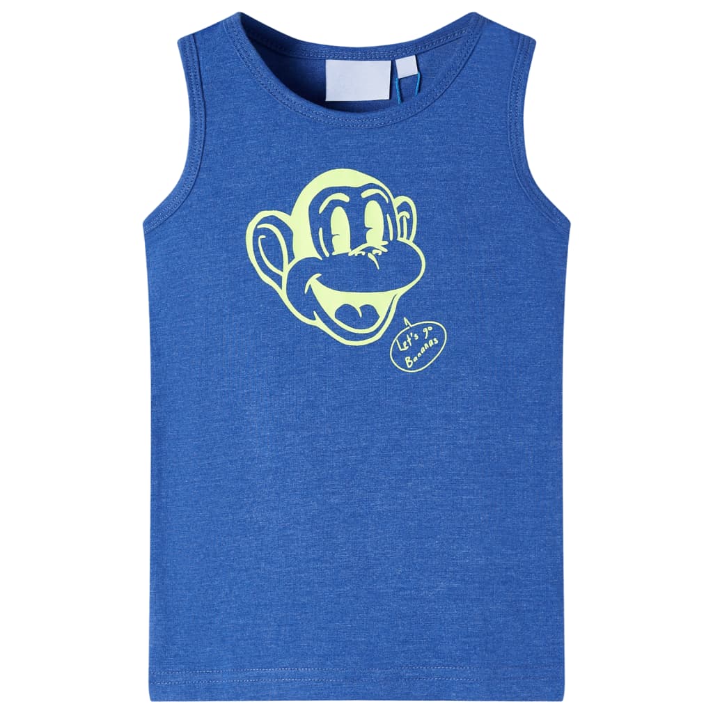 Kindertopje 128 gemêleerd blauw is nu te koop bij PeponiXL, paradijselijk wonen!
