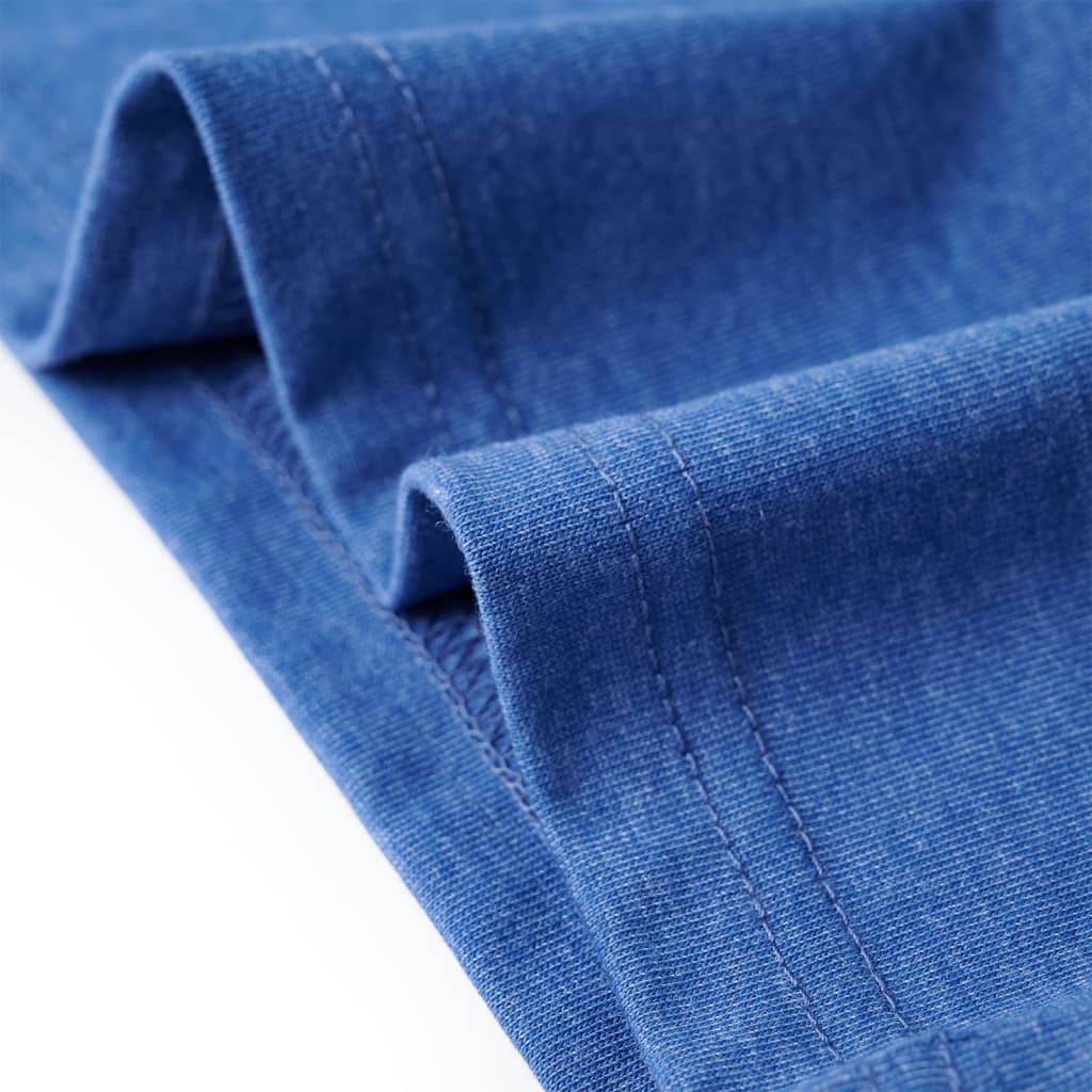 Kindertopje 128 gemêleerd blauw is nu te koop bij PeponiXL, paradijselijk wonen!