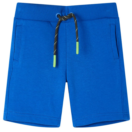 Kindershort met trekkoord 104 blauw is nu te koop bij PeponiXL, paradijselijk wonen!