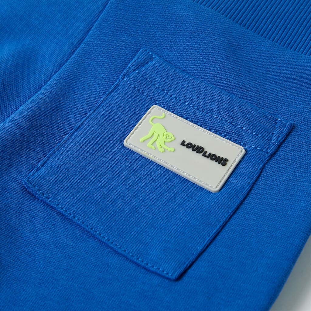 Kindershort met trekkoord 104 blauw is nu te koop bij PeponiXL, paradijselijk wonen!
