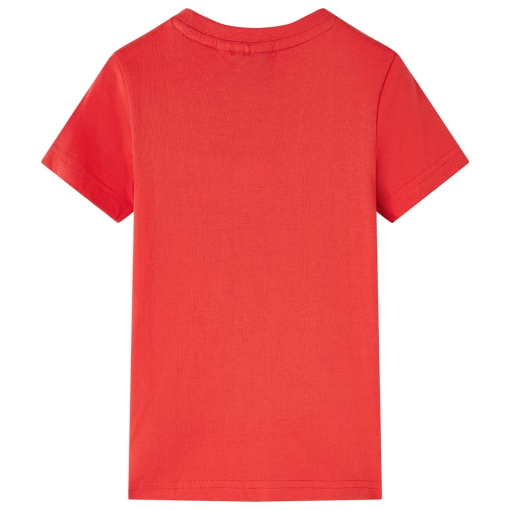 Kindershirt 140 rood is nu te koop bij PeponiXL, paradijselijk wonen!