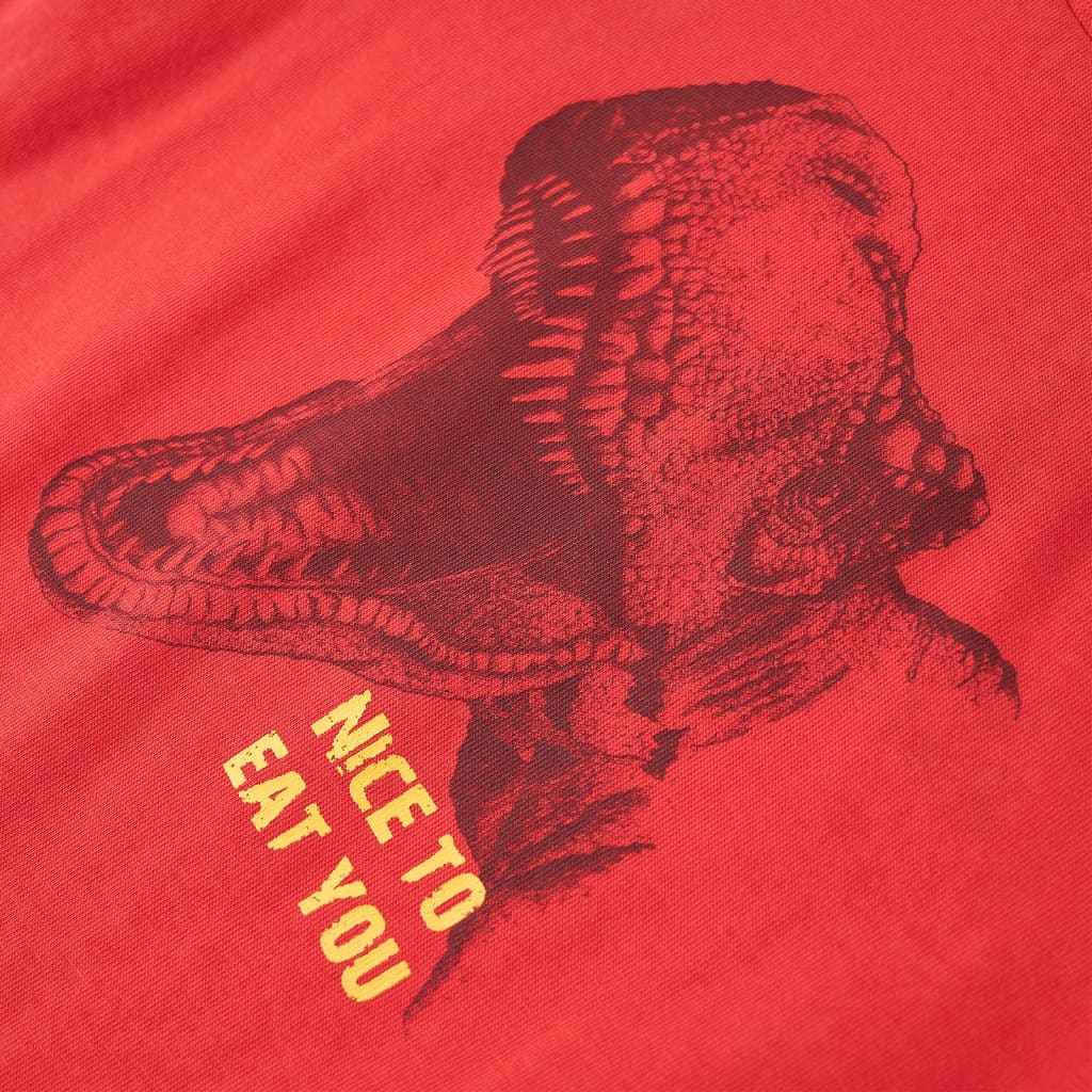 Kindershirt 140 rood is nu te koop bij PeponiXL, paradijselijk wonen!