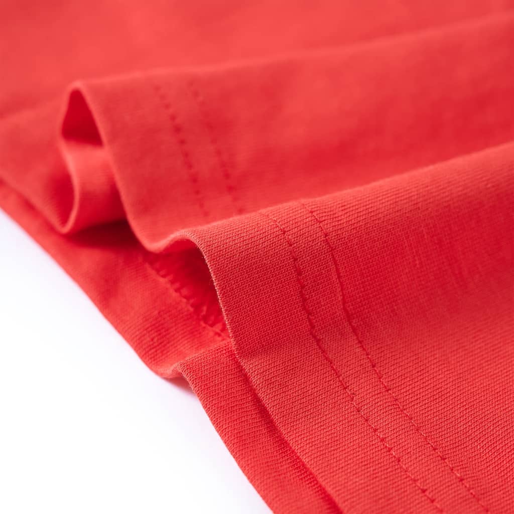 Kindershirt 140 rood is nu te koop bij PeponiXL, paradijselijk wonen!