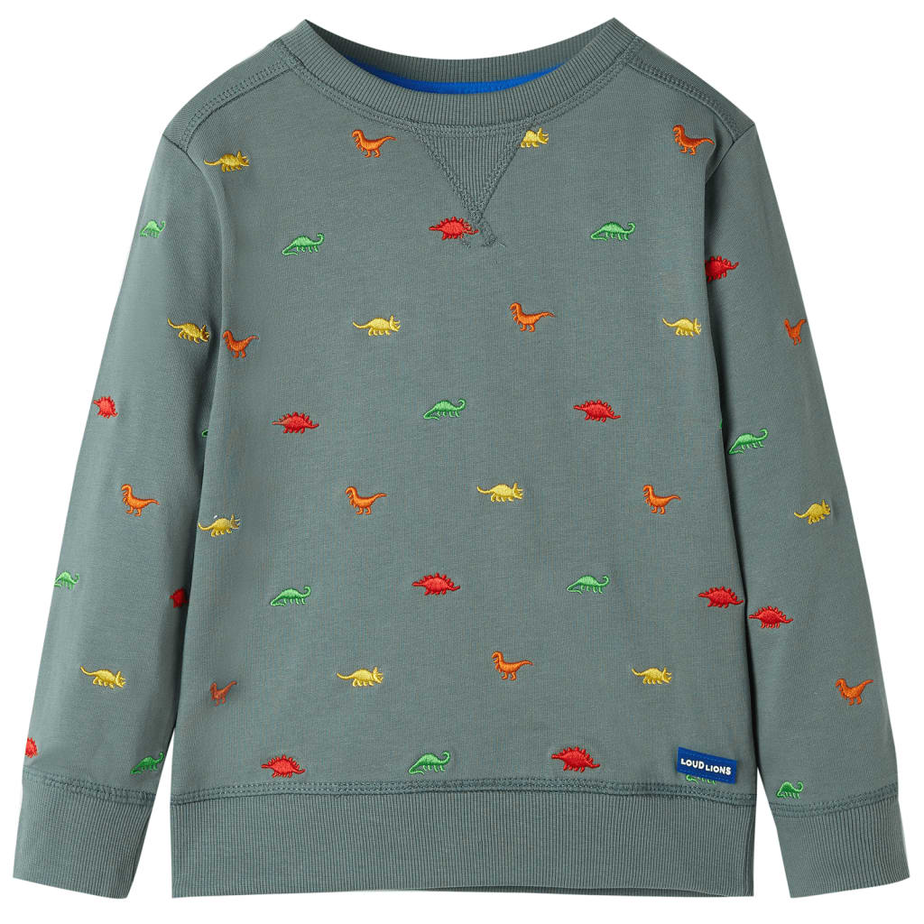 Kindertrui 128 kakikleurig is nu te koop bij PeponiXL, paradijselijk wonen!