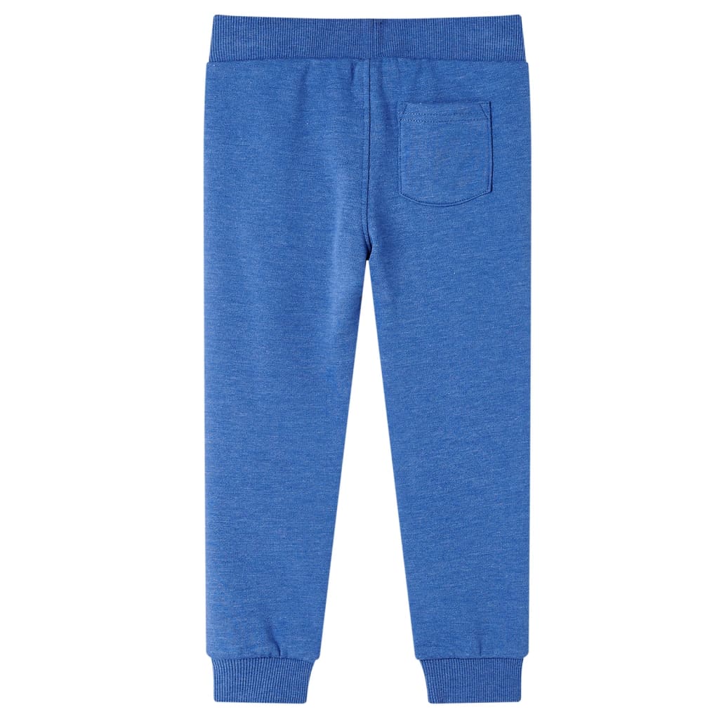 Kinderjoggingbroek 140 gemêleerd blauw is nu te koop bij PeponiXL, paradijselijk wonen!