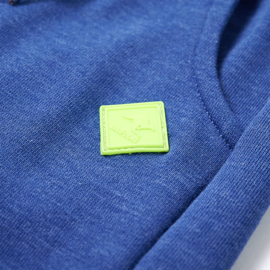 Kinderjoggingbroek 140 gemêleerd blauw is nu te koop bij PeponiXL, paradijselijk wonen!